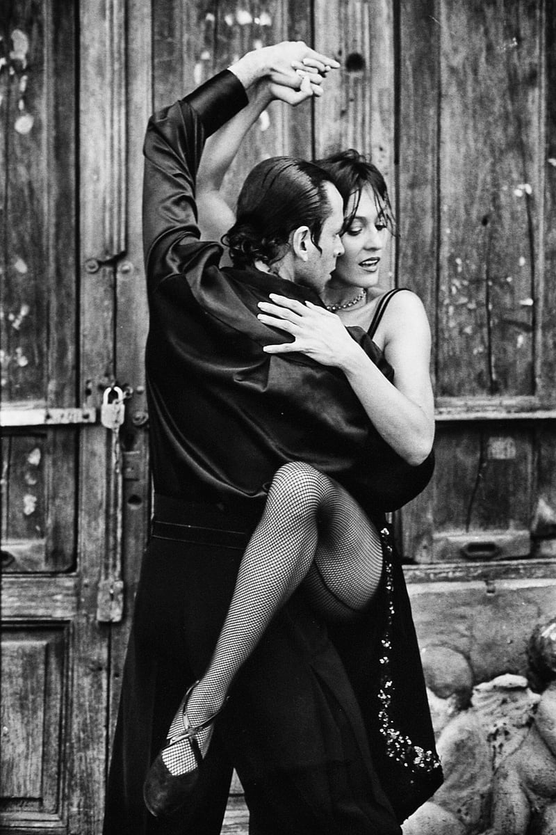 Dancers in motion